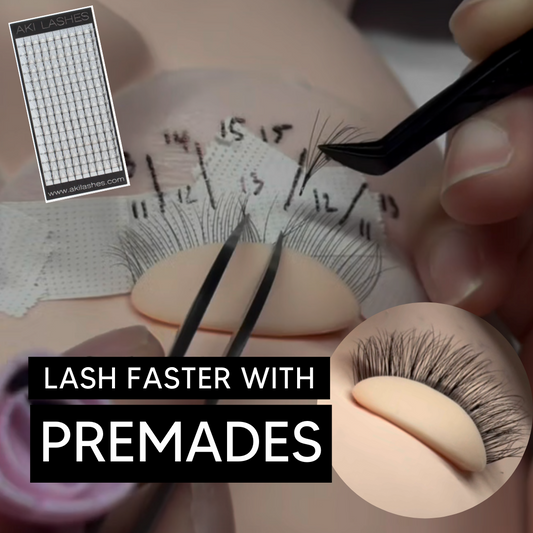 The Beauty and Efficiency of Premade Lash Extensions: A Time-Saving Solution