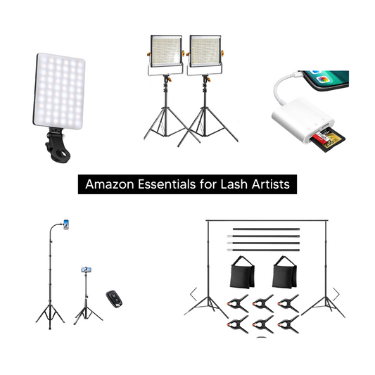 Amazon Essentials for Lash Artists
