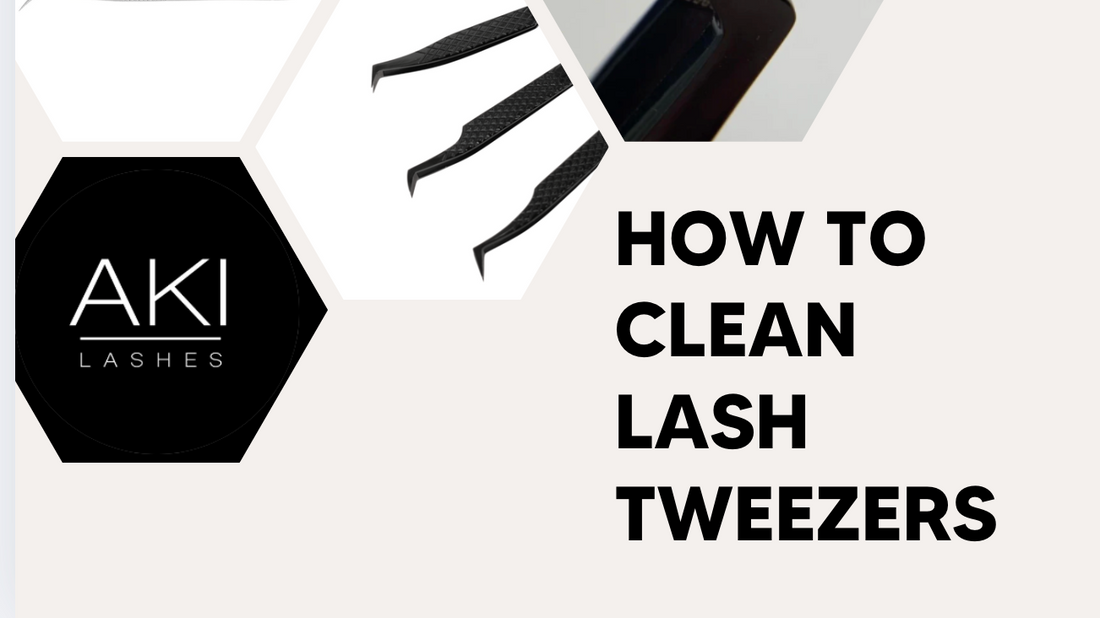 How to Clean Your Lash Tweezers & Prevent Buildup