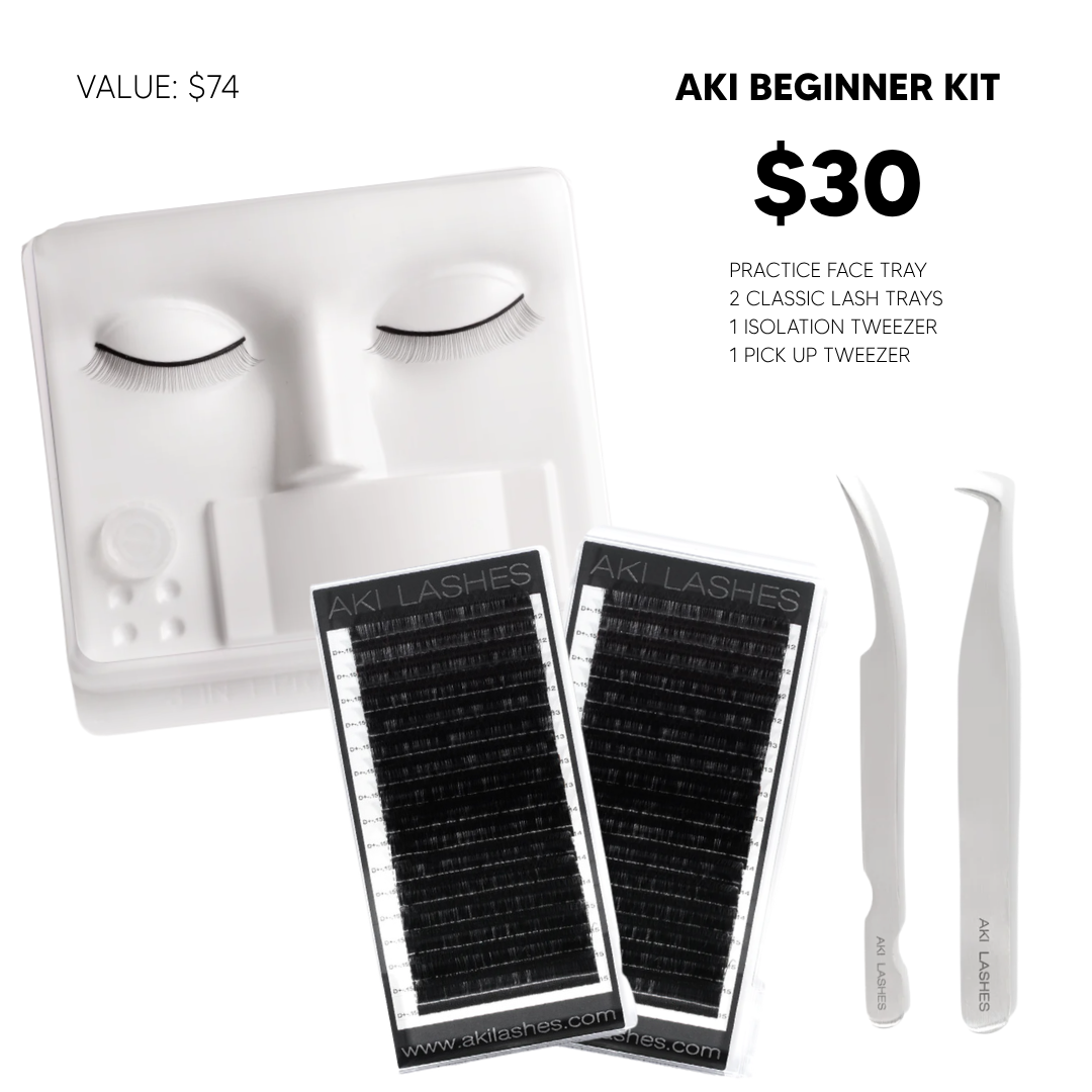 Aki Beginner Kit - Aki Lashes