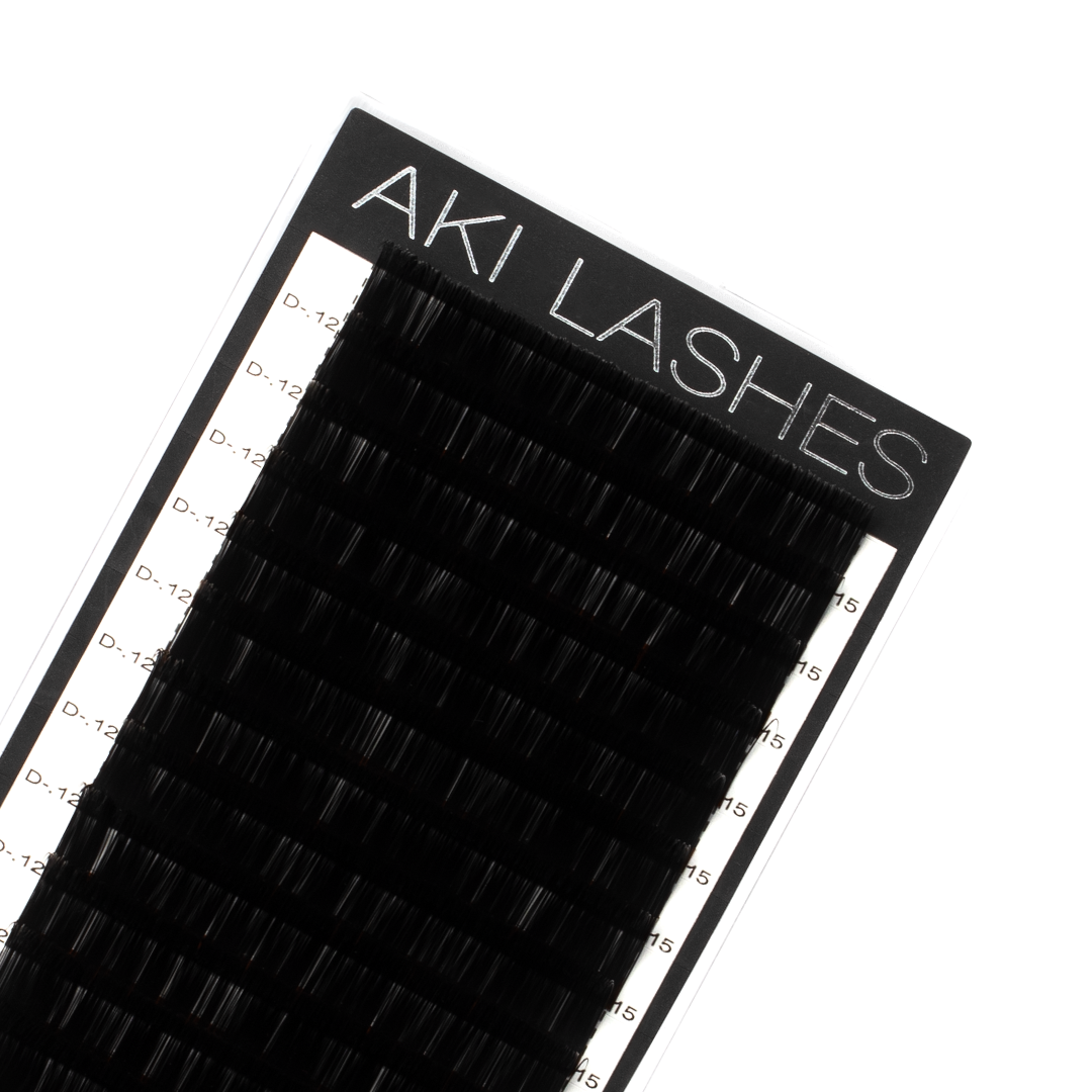 .12 Classic Lashes Single Length - Aki Lashes