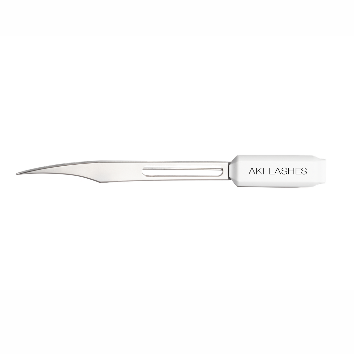 LED Curved Isolation Tweezer
