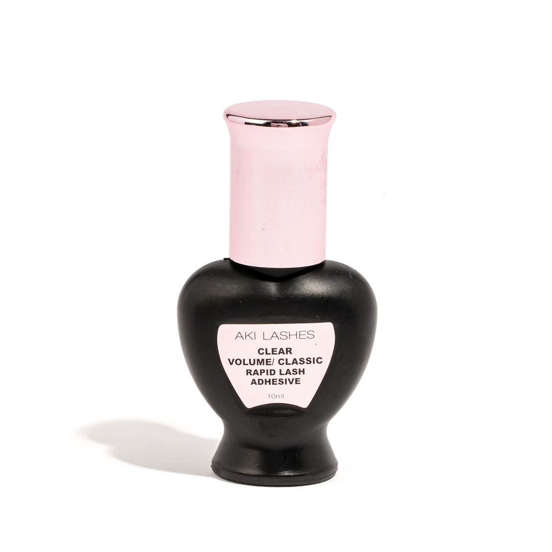CLEAR Volume/Classic Rapid Lash Adhesive 10ml - Aki Lashes