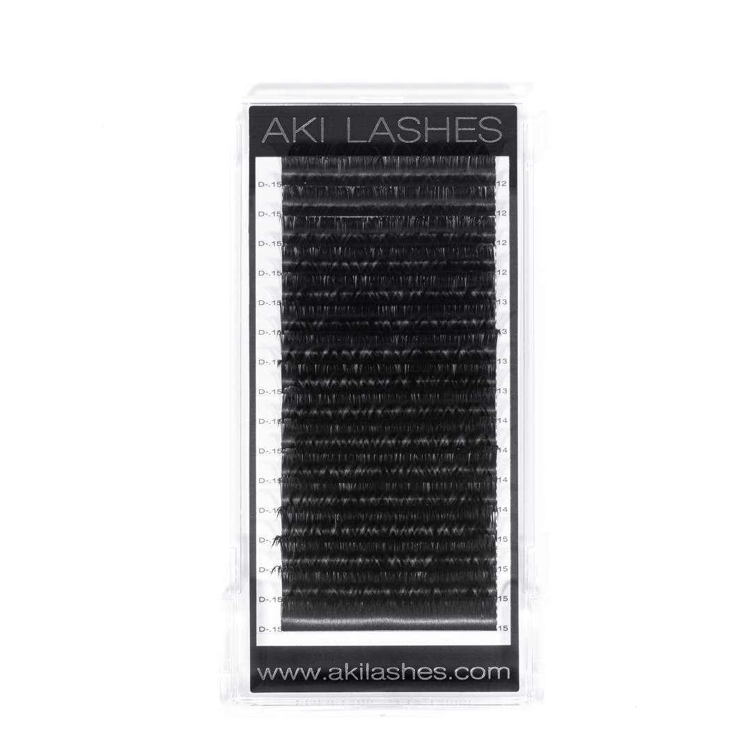 Flat Lashes 0.20 Mixed Classic Lashes - Aki Lashes