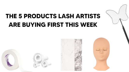 The 5 Products Lash Artists Are Buying First This Week