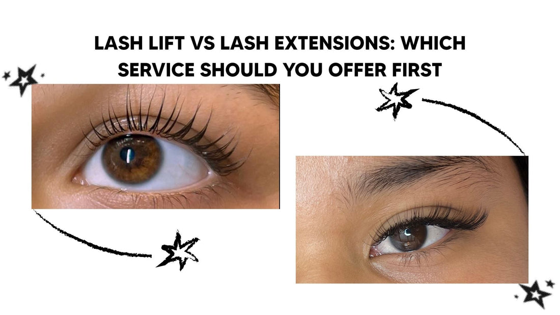 Lash Lift vs Lash Extensions: Which Service Should You Offer First?