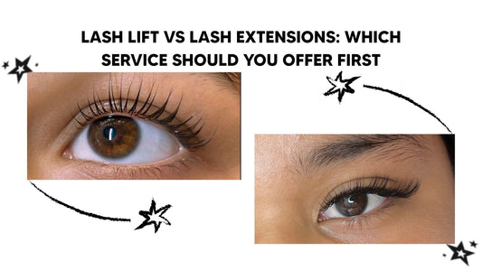 Lash Lift vs Lash Extensions: Which Service Should You Offer First?