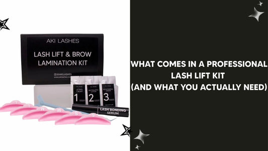 What Comes in a Professional Lash Lift Kit (And What You Actually Need)