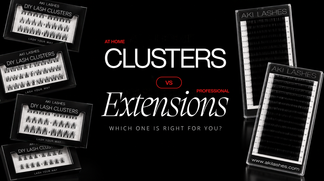 DIY Clusters vs. Lash Extensions: Which One Is Right for You?