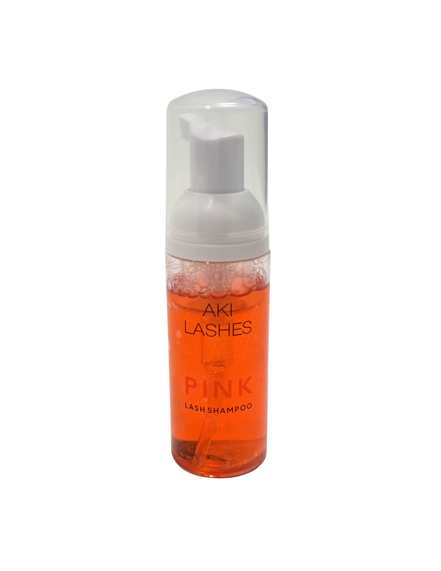 Pink Foam Lash Shampoo - Aki Lashes