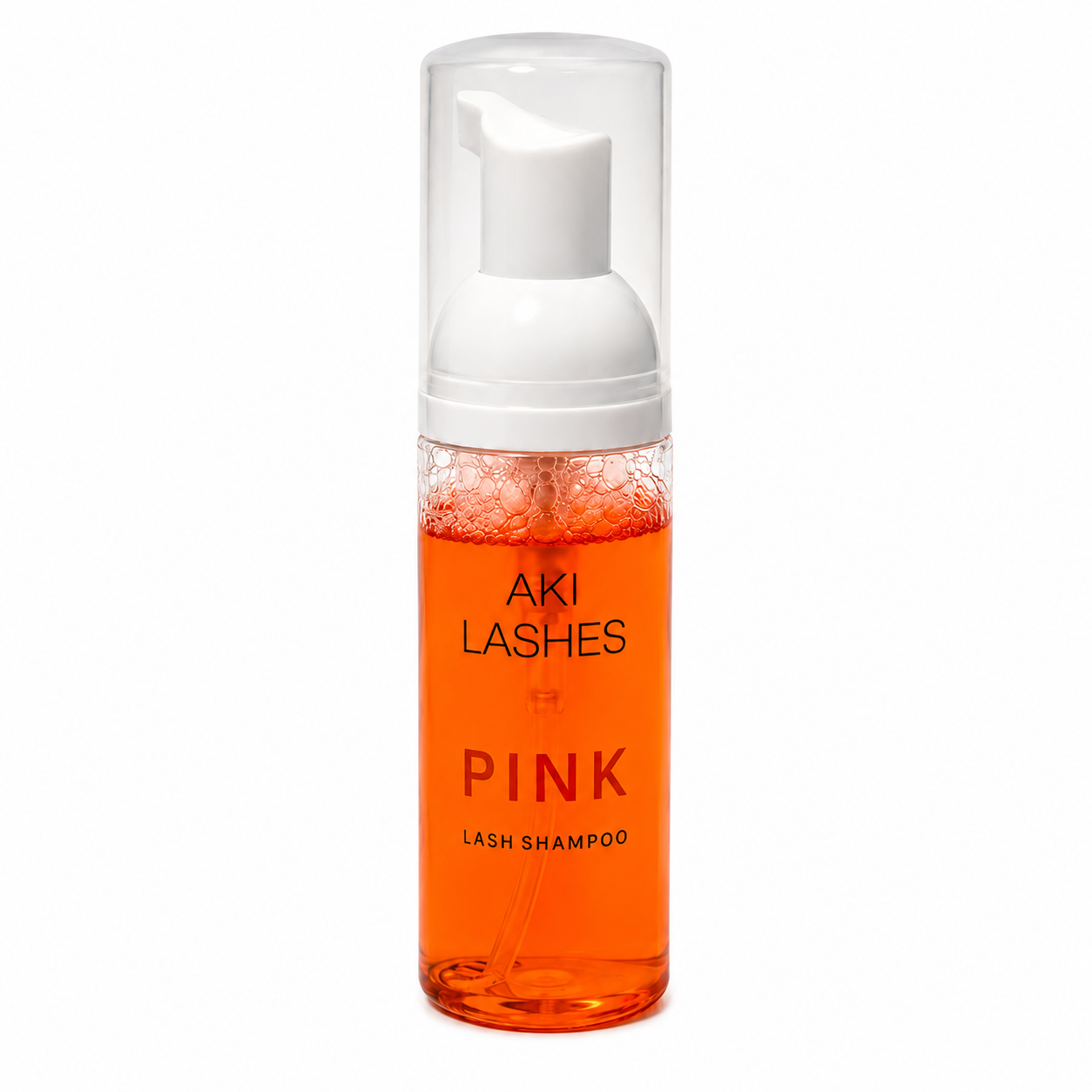 Pink Foam Lash Shampoo - Aki Lashes
