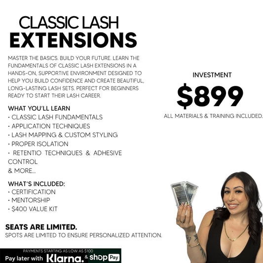 Classic Lash Extensions Certification Course
