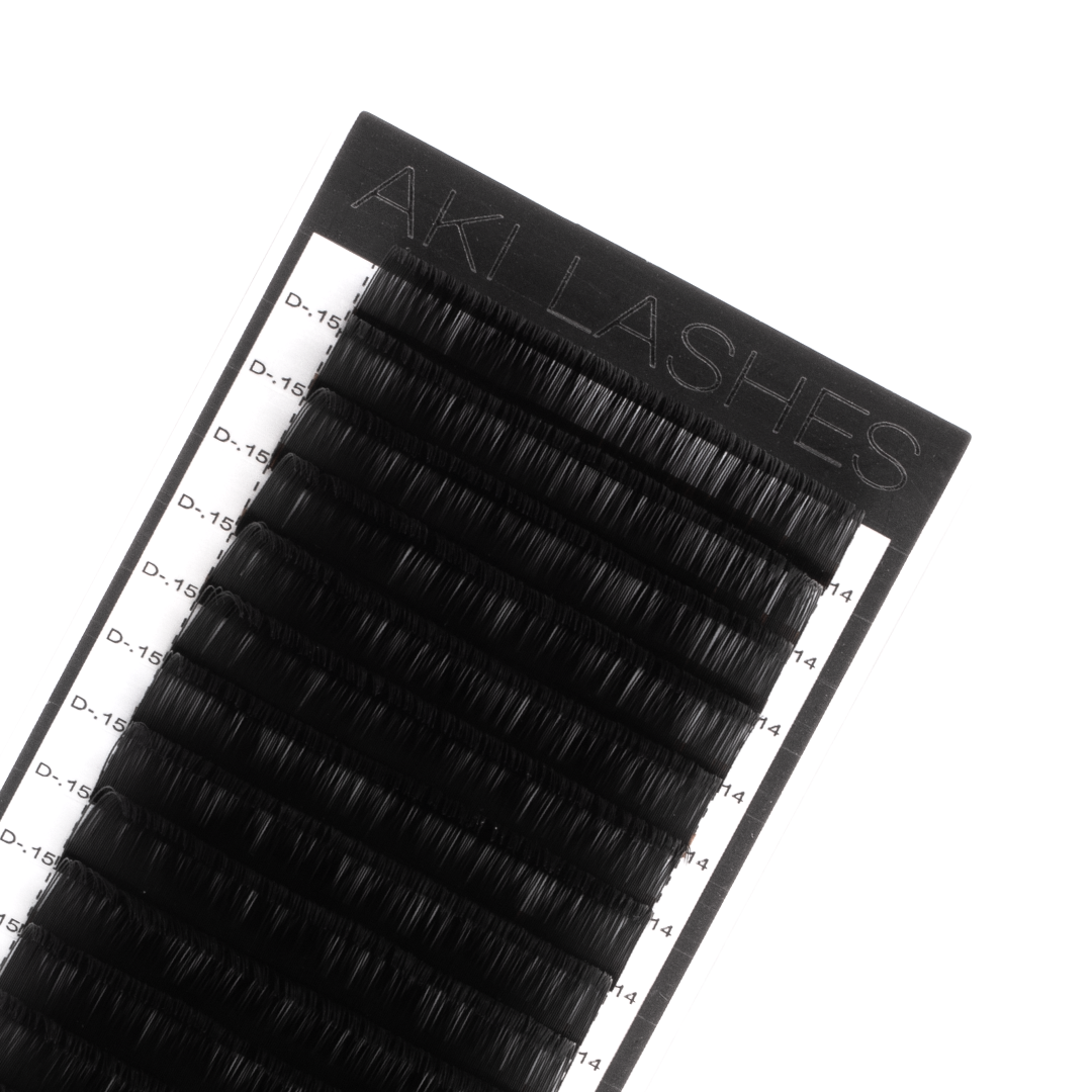 0.15 Classic Lashes Single Length - Aki Lashes