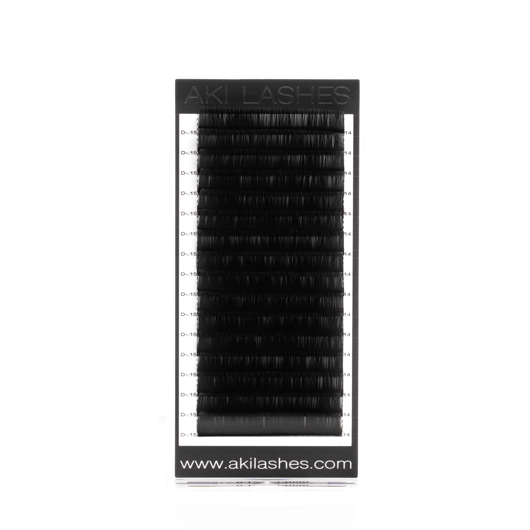 0.15 Classic Lashes Single Length - Aki Lashes