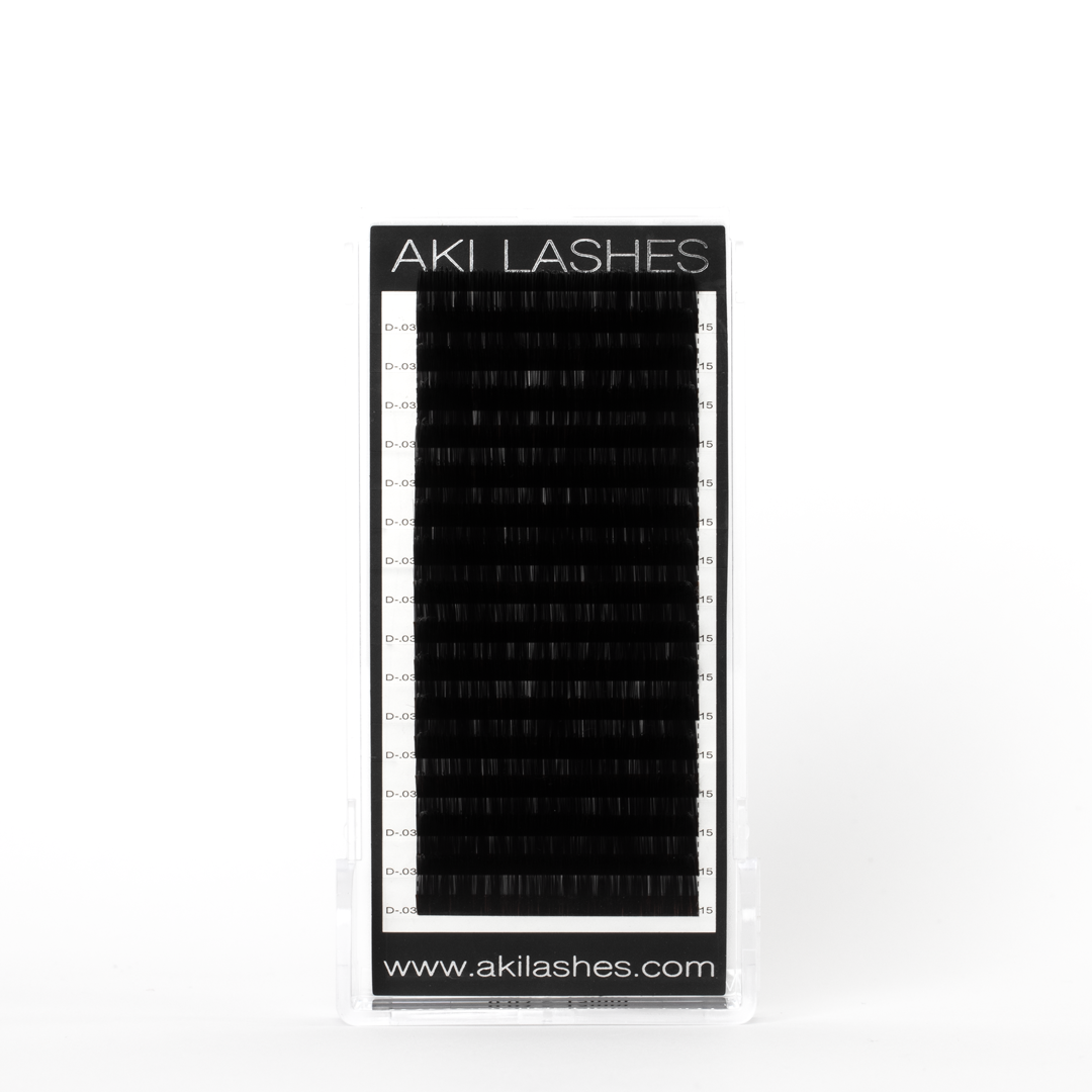 .03 Volume Lashes Single Length - Aki Lashes
