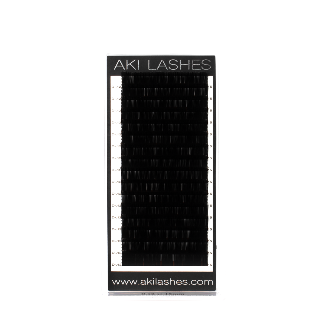 .12 Classic Lashes Single Length - Aki Lashes