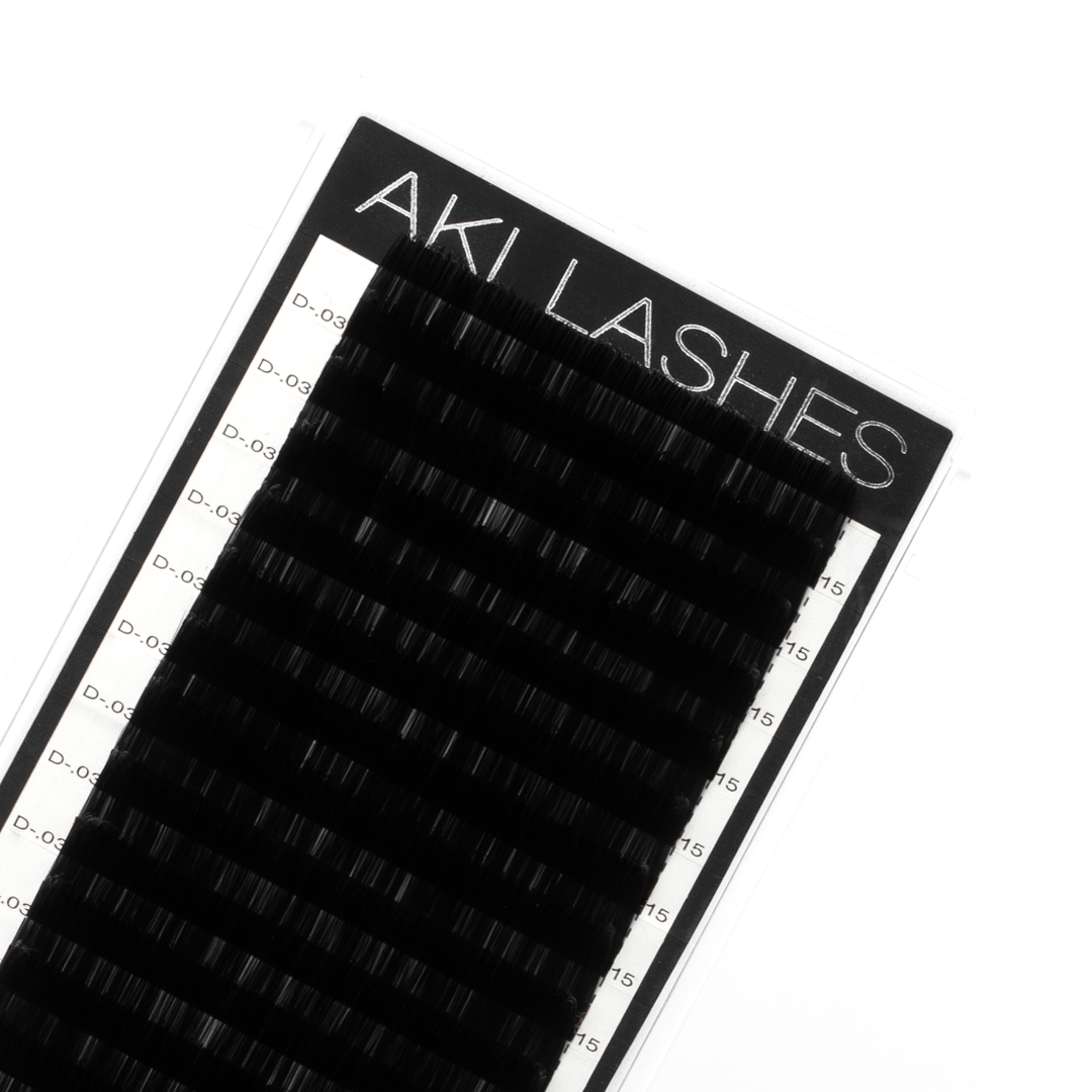 .03 Volume Lashes Single Length - Aki Lashes