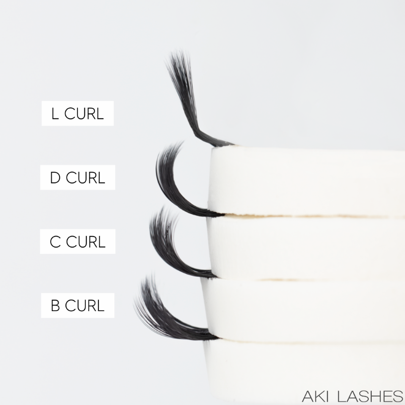 0.12mm Classic Lashes Single Length - Aki Lashes