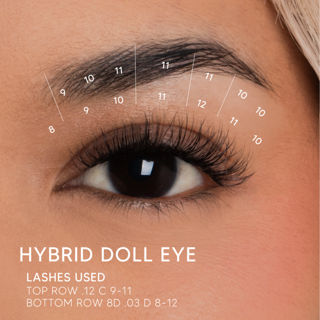 8D Premade Fans Mixed Length - Aki Lashes