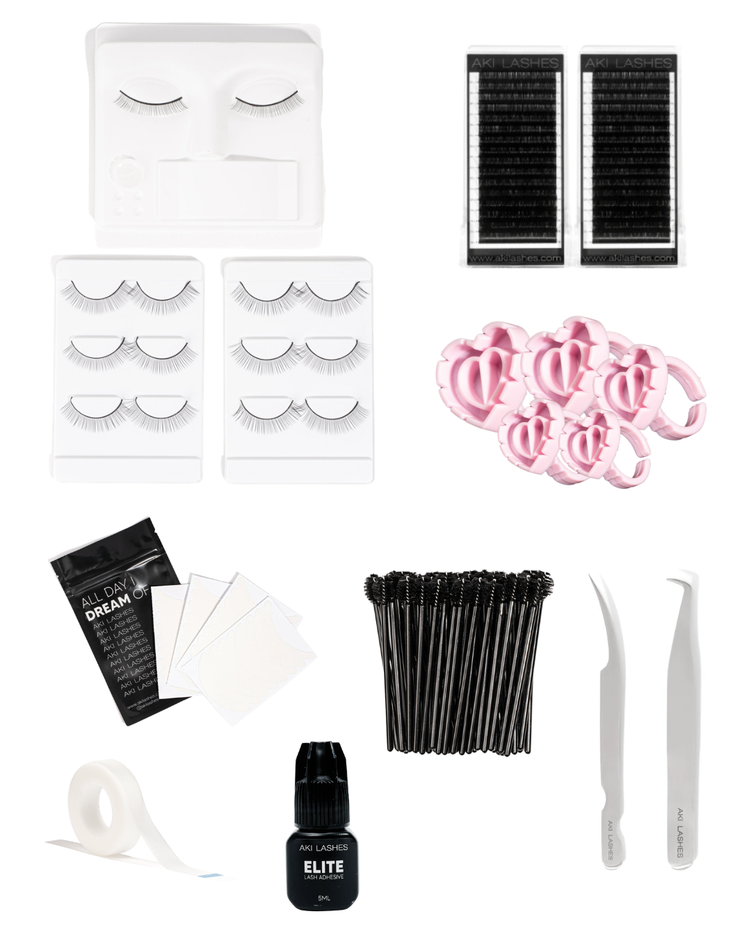 Classic Lash Extension Starter Kit - Aki Lashes