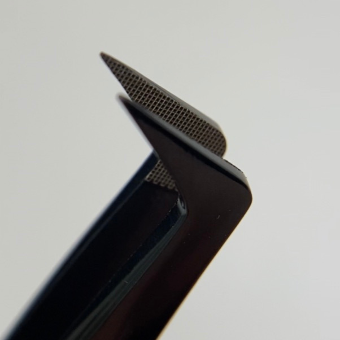 Pro Grip Tweezer Set - Set of 3 Fiber Tip Tweezers w/ Magnetic Case