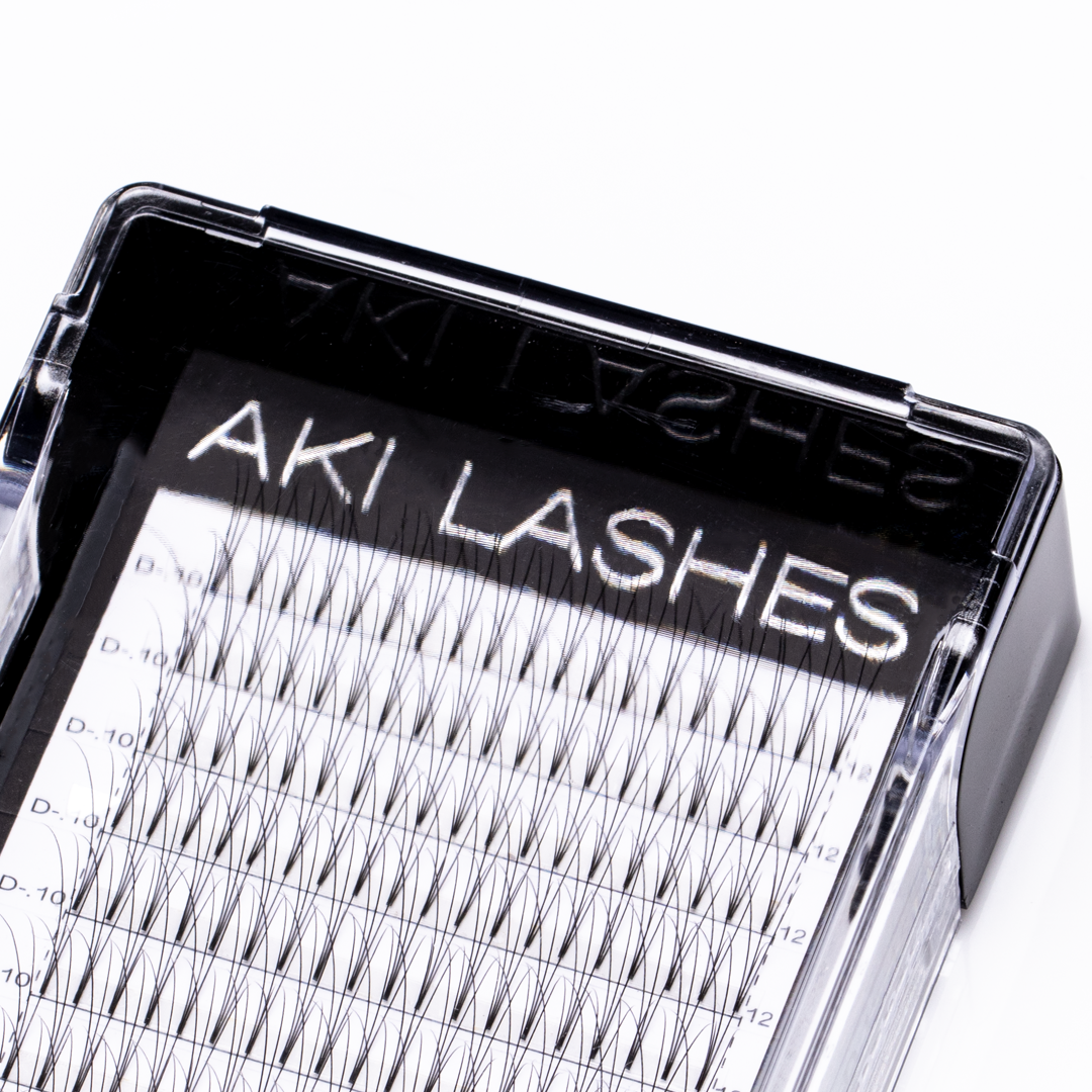 3D Mixed Premade Fans - Aki Lashes