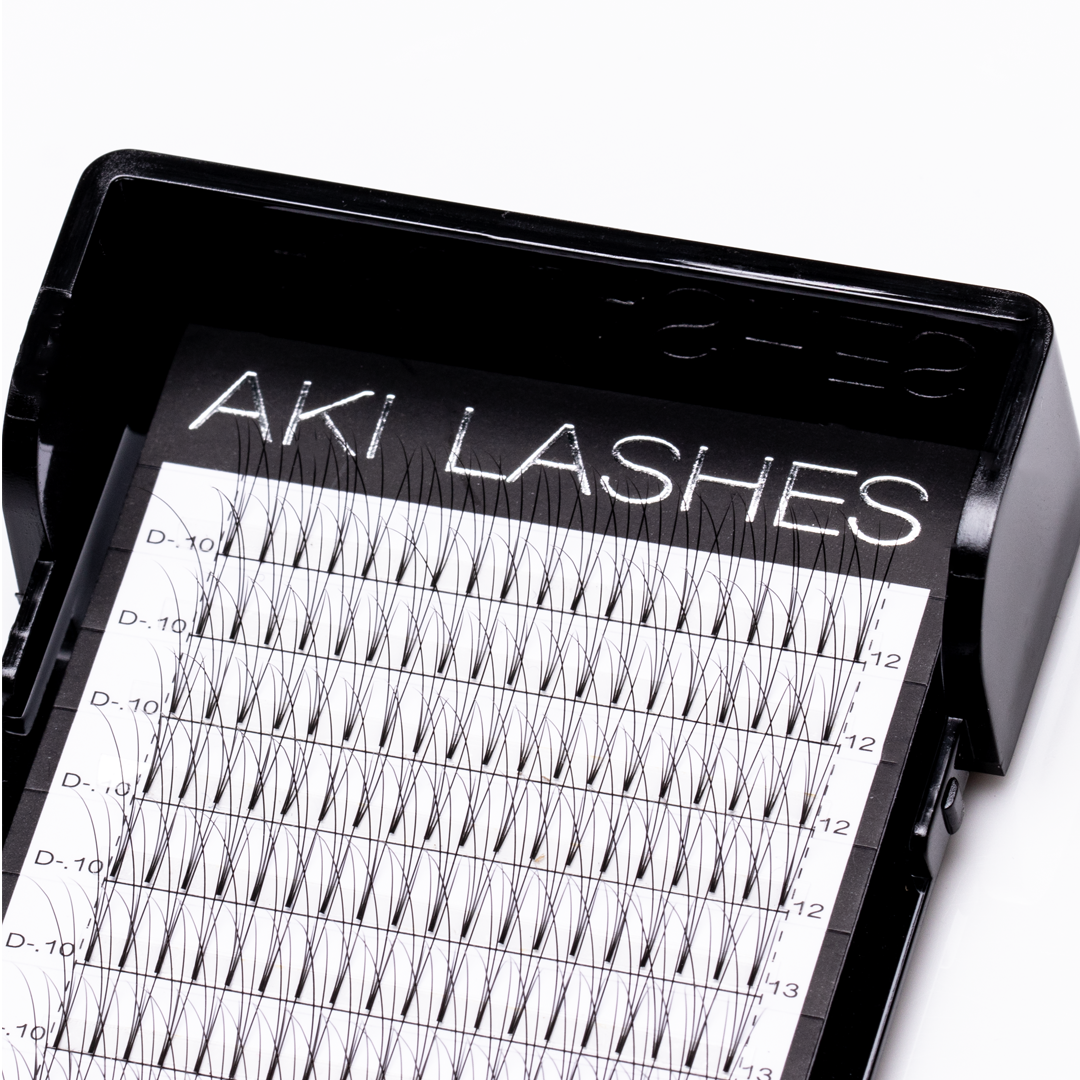3D Mixed Premade Fans - Aki Lashes