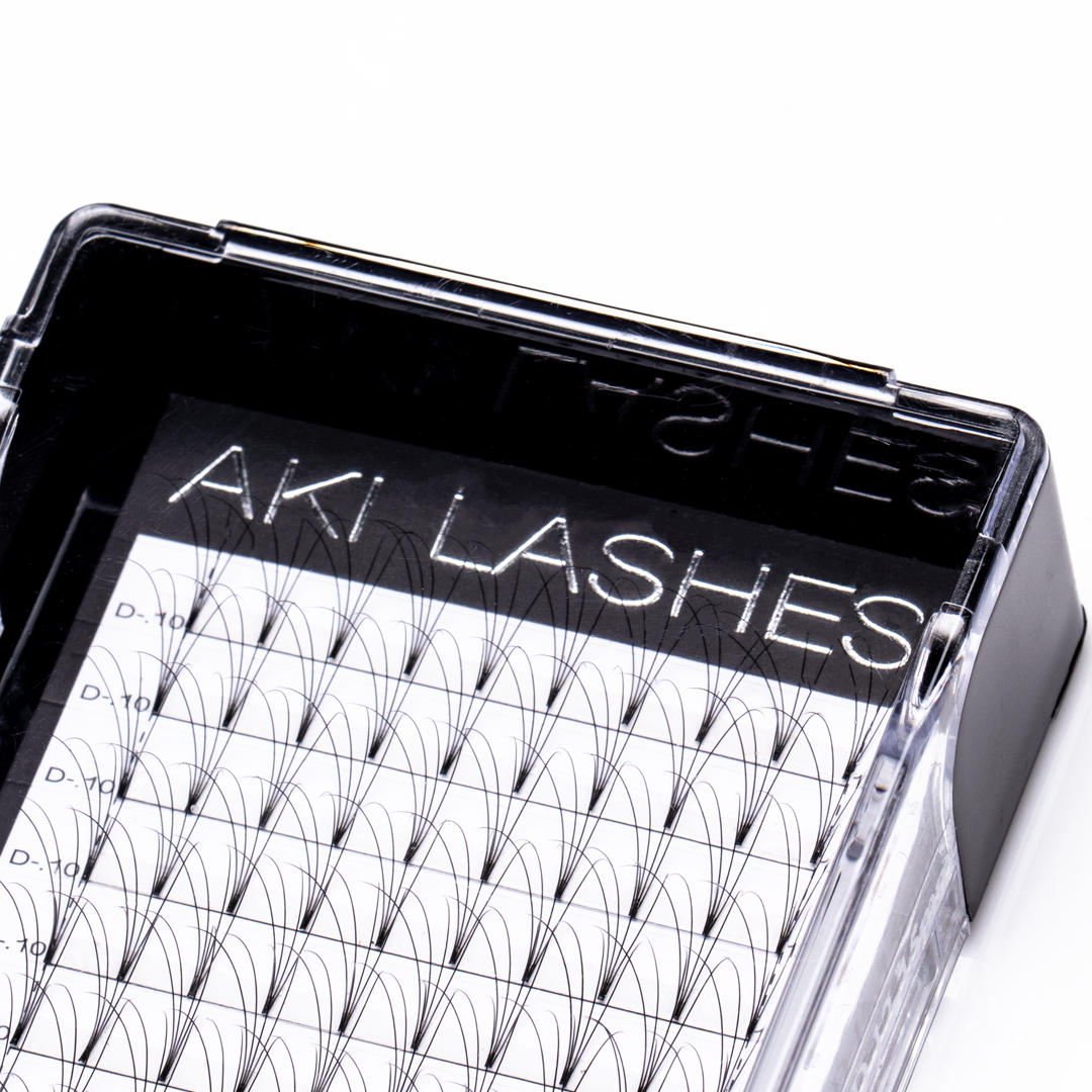 4D Mixed Premade Fans - Aki Lashes