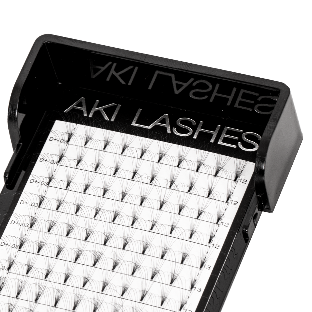 8D Mixed Premade Fans - Aki Lashes