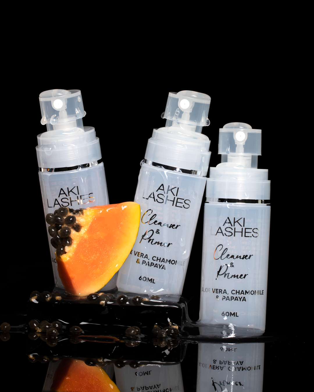 Lash Cleanser and Primer with Aloe Vera