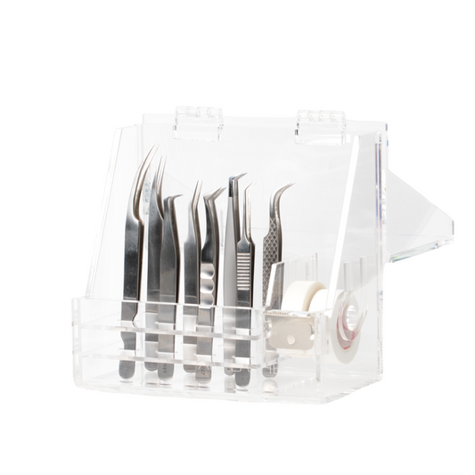 Tweezer and Tape Roller Holder - Aki Lashes