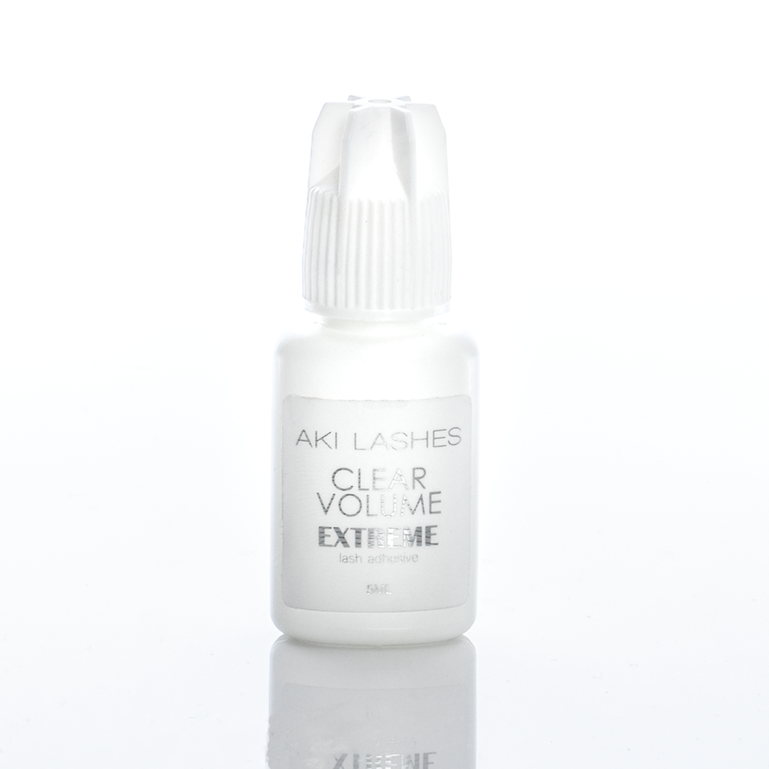 CLEAR Volume Extreme Lash Adhesive 5ml - Aki Lashes